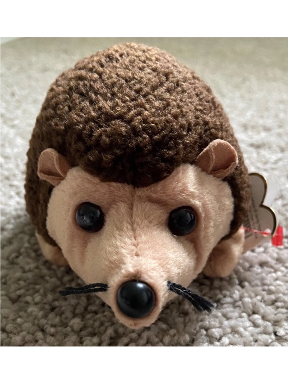 Ty Beanie Baby Retired Prickles The Hedgehog 1998 With Tags